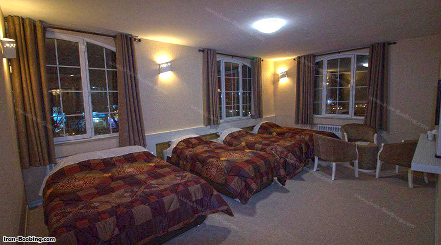اتاق چهارتخته هتل پامچال رشت