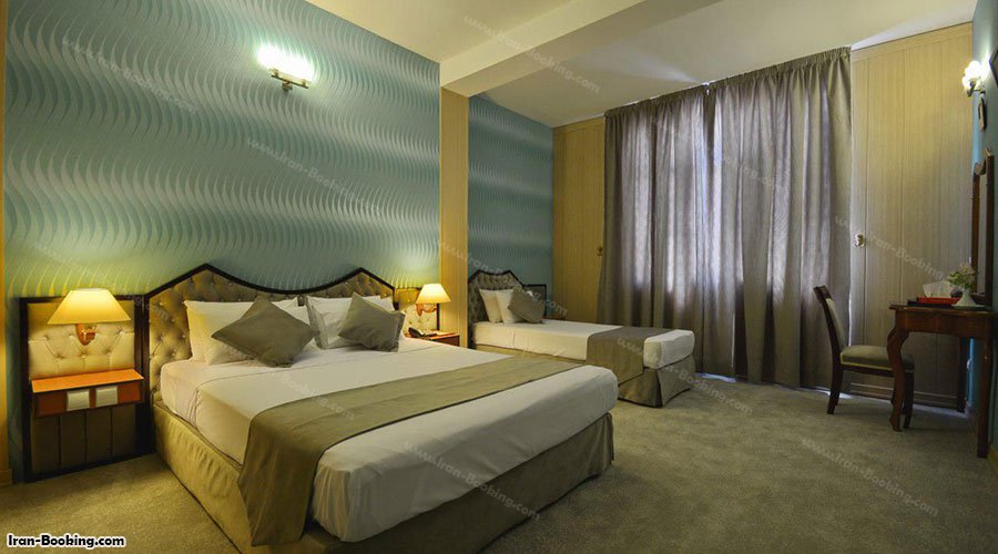 اتاق سه تخته هتل پارک سعدی شیراز