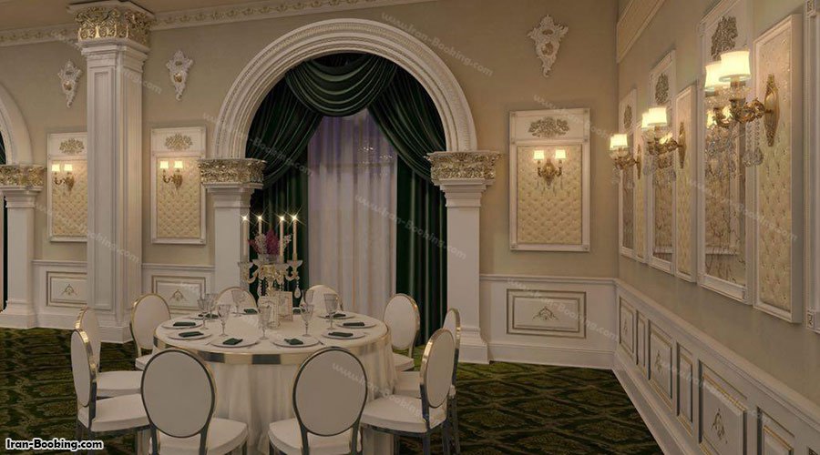 میز رستوران هتل پرشین پلازا تهران
