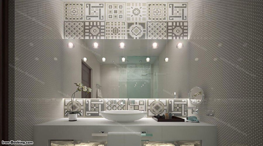 سرویس بهداشتی اتاق هتل پرشین پلازا تهران
