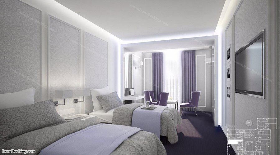 عکس اتاق هتل پرشین پلازا تهران