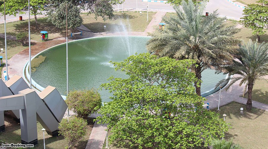 محوطه هتل خلیج فارس بندرعباس
