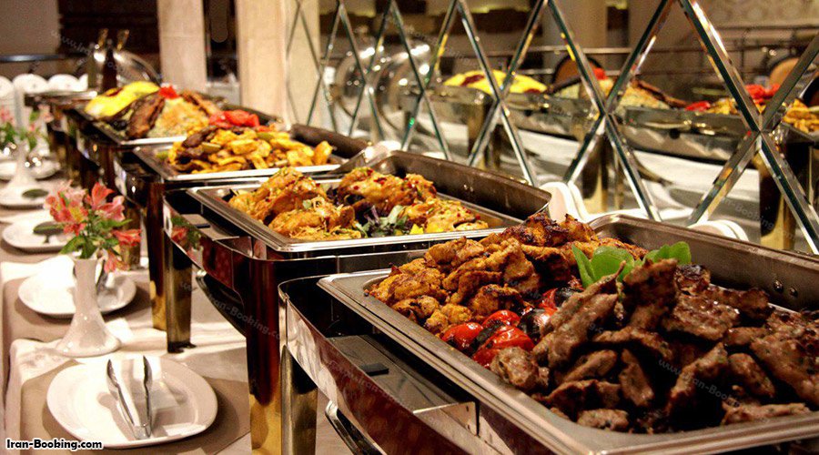 بوفه رستوران هتل رفاه مشهد