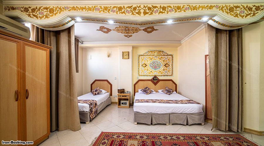 عکس اتاق چهارتخته هتل صفوی اصفهان