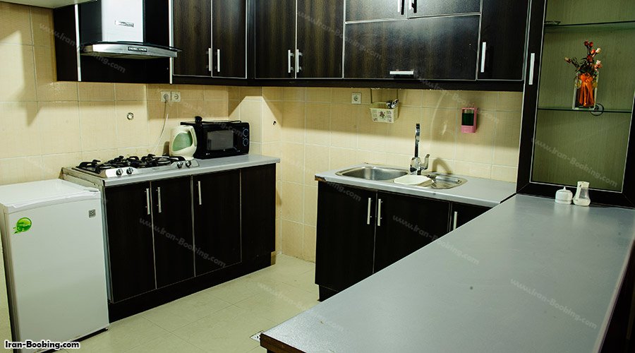 آشپزخانه اتاق هتل سما 1 قشم