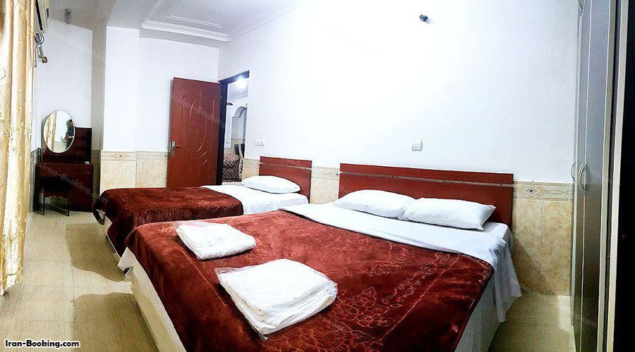 اتاق هتل آپارتمان شادناز 2 قشم