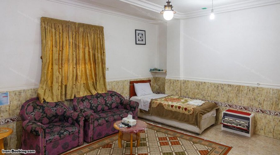 اتاق یکتخته هتل شادناز قشم