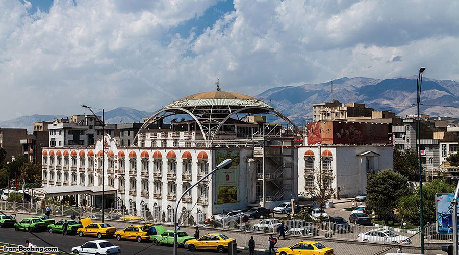 نمای ساختمان هتل شهر تهران