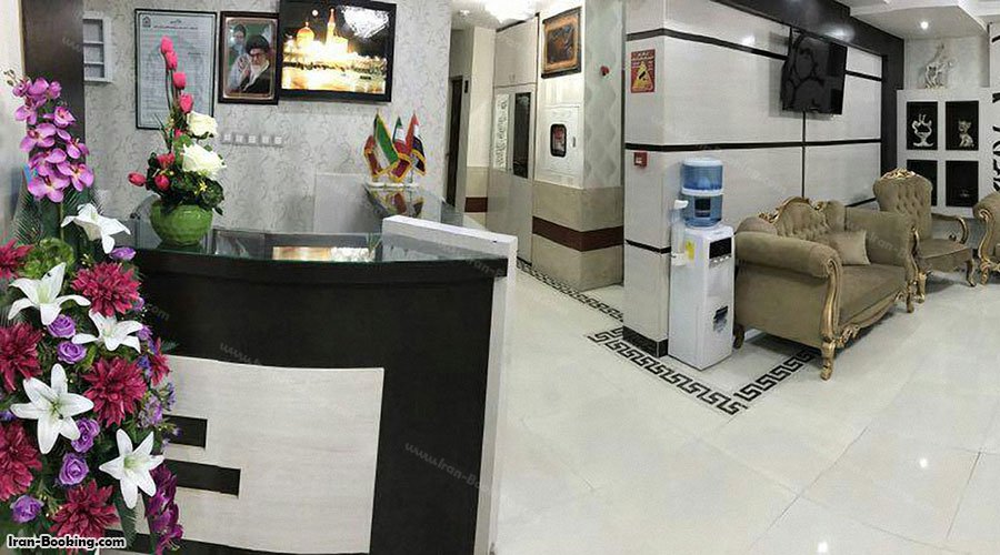 لابی هتل آپارتمان شارین مشهد