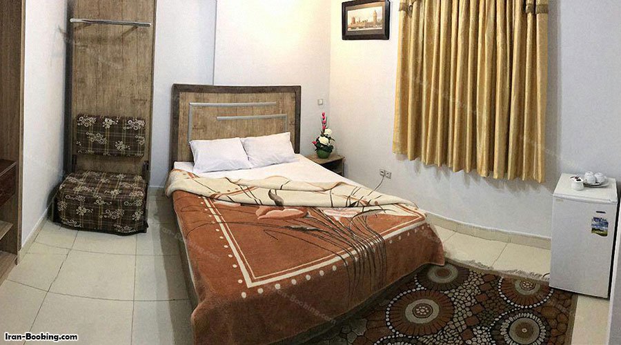 اتاق دوتخته هتل آپارتمان شارین مشهد