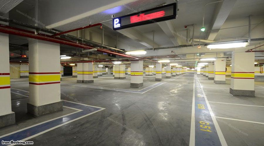 پارکینگ هتل آپارتمان شکوه ایمان مشهد