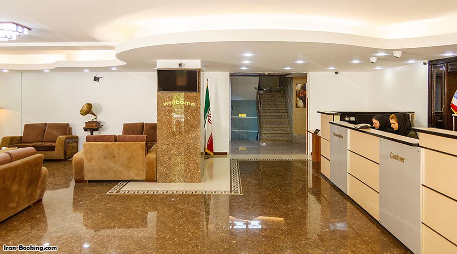 پذیرش هتل جاده ابریشم تهران