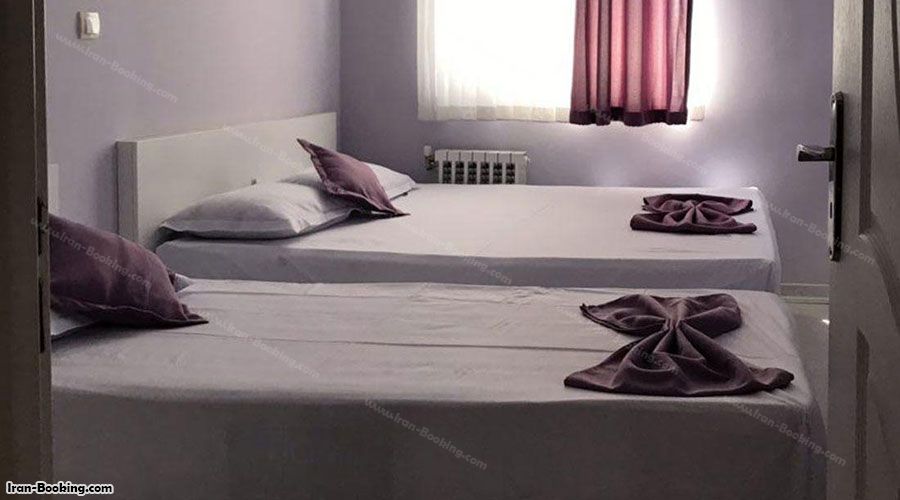 عکس تخت اتاق هتل سینا قزوین
