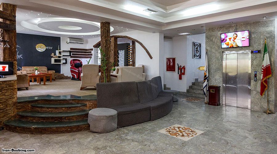 لابی هتل سان رایز کیش