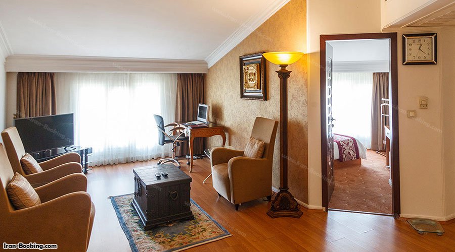 نمای داخلی آپارتمان هتل تاج محل تهران