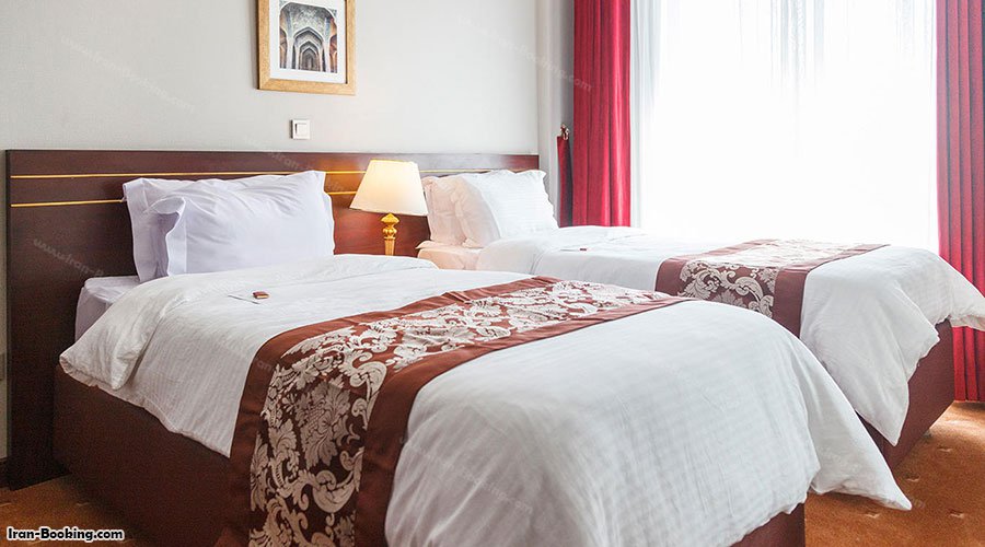اتاق توئین هتل تاج محل تهران