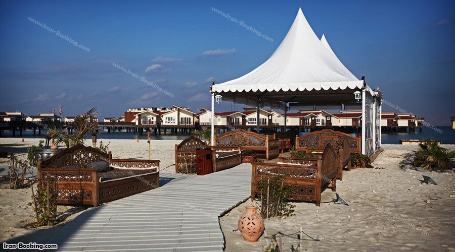 آلاچیق روی آب هتل ترنج کیش