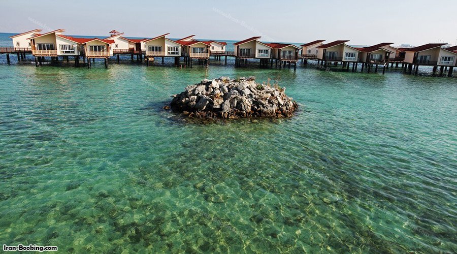 نمای کلی سوئیتهای هتل ترنج کیش