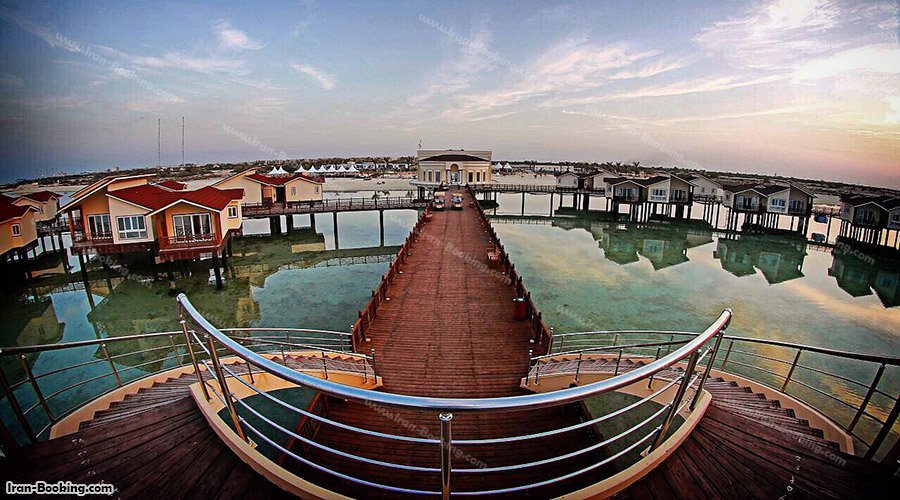 نمای سوئیتهای هتل ترنج کیش