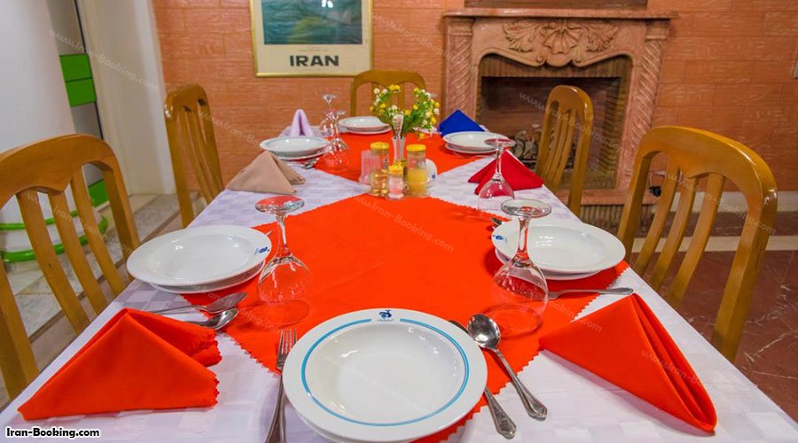 میز رستوران هتل جهانگردی آستارا