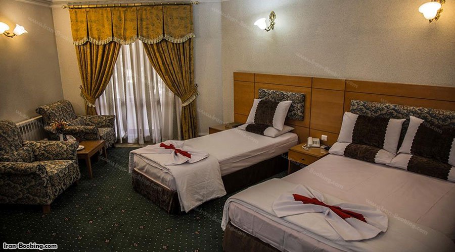 اتاق سه تخته هتل جهانگردی بیرجند