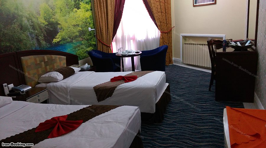 اتاق توئین هتل جهانگردی بیرجند