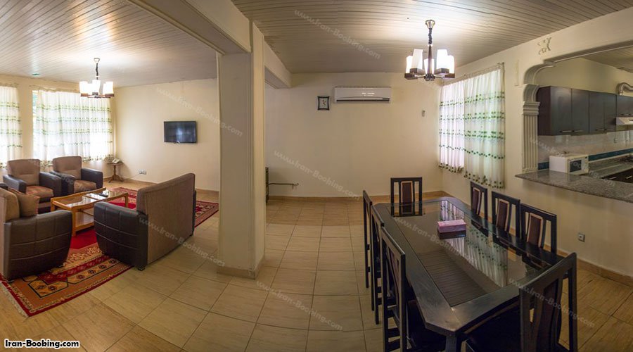 فضای داخلی سوئیت هتل جهانگردی چالوس