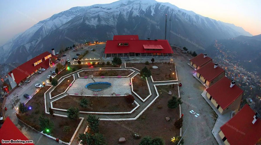 محوطه هتل جهانگردی میگون