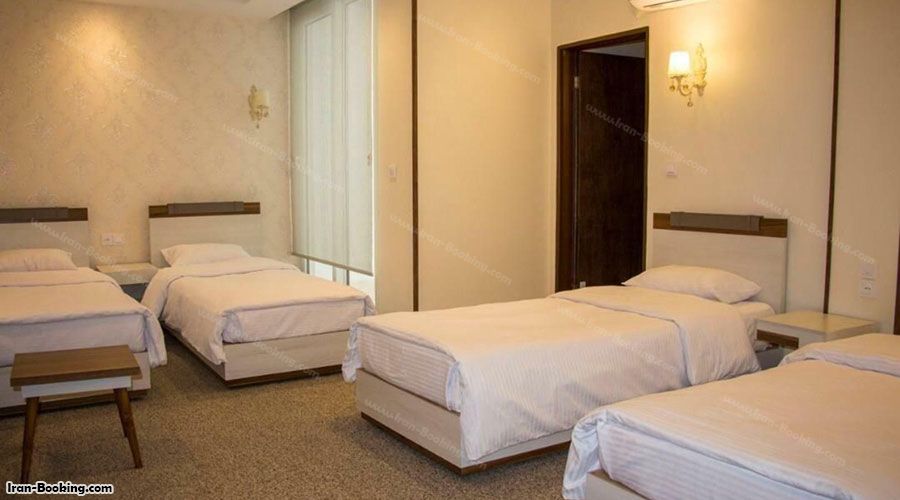 اتاق 4 تخته هتل ورنوس تهران