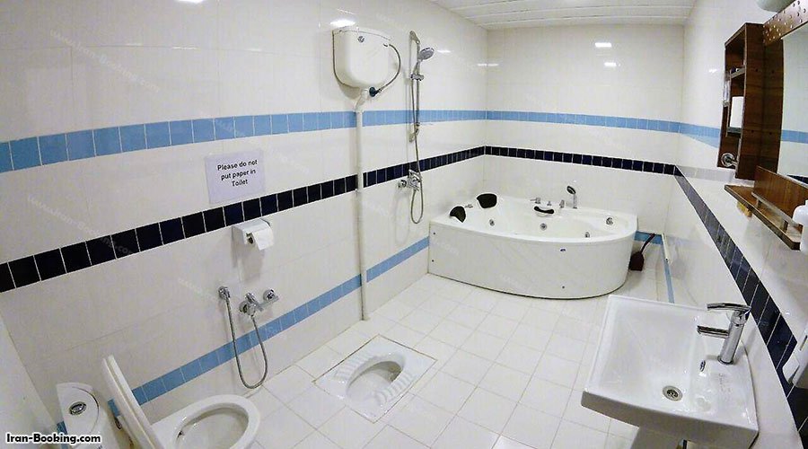 سرویس بهداشتی اتاق هتل فانوس ویونا کاشان