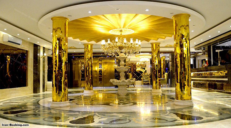 لابی هتل آپارتمان زمرد مشهد