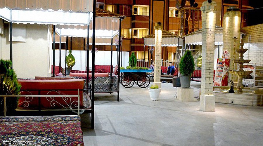 کافه سنتی هتل آپارتمان زمرد مشهد